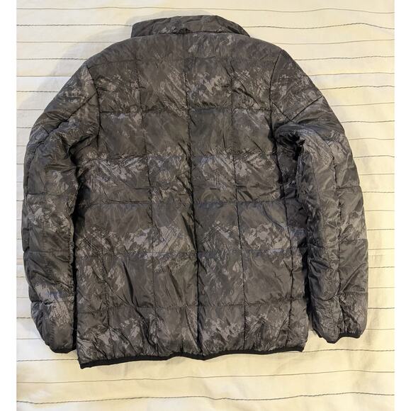 Gerry | Kids Black Gray Abstract Camo Winter Puffy Jacket - Sz Large 14/16 - Picture 4 of 5